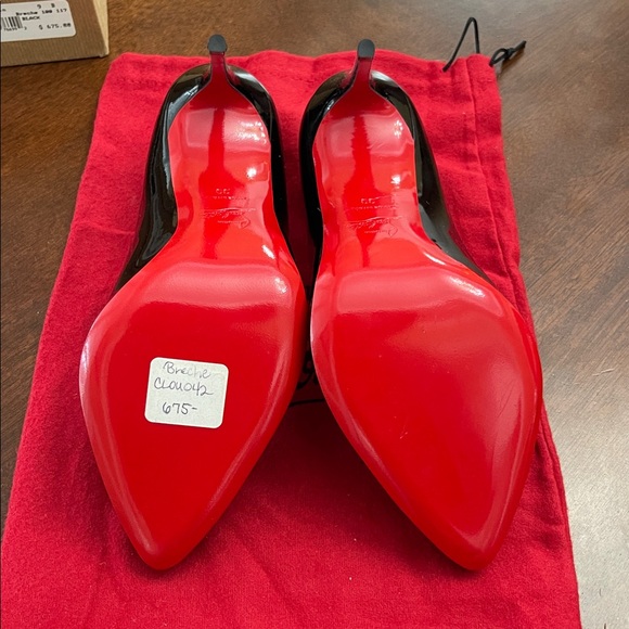 Christian Louboutin Black Patent Heels - Picture 3 of 5